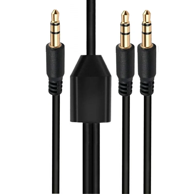 Répartiteur de 3.5mm, prise casque, câble Audio, câble de 3.5mm, 1 mâle à 2/3/4/5/6 mâle, adaptateur séparateur de câble AUX pour casque d'ordinateur