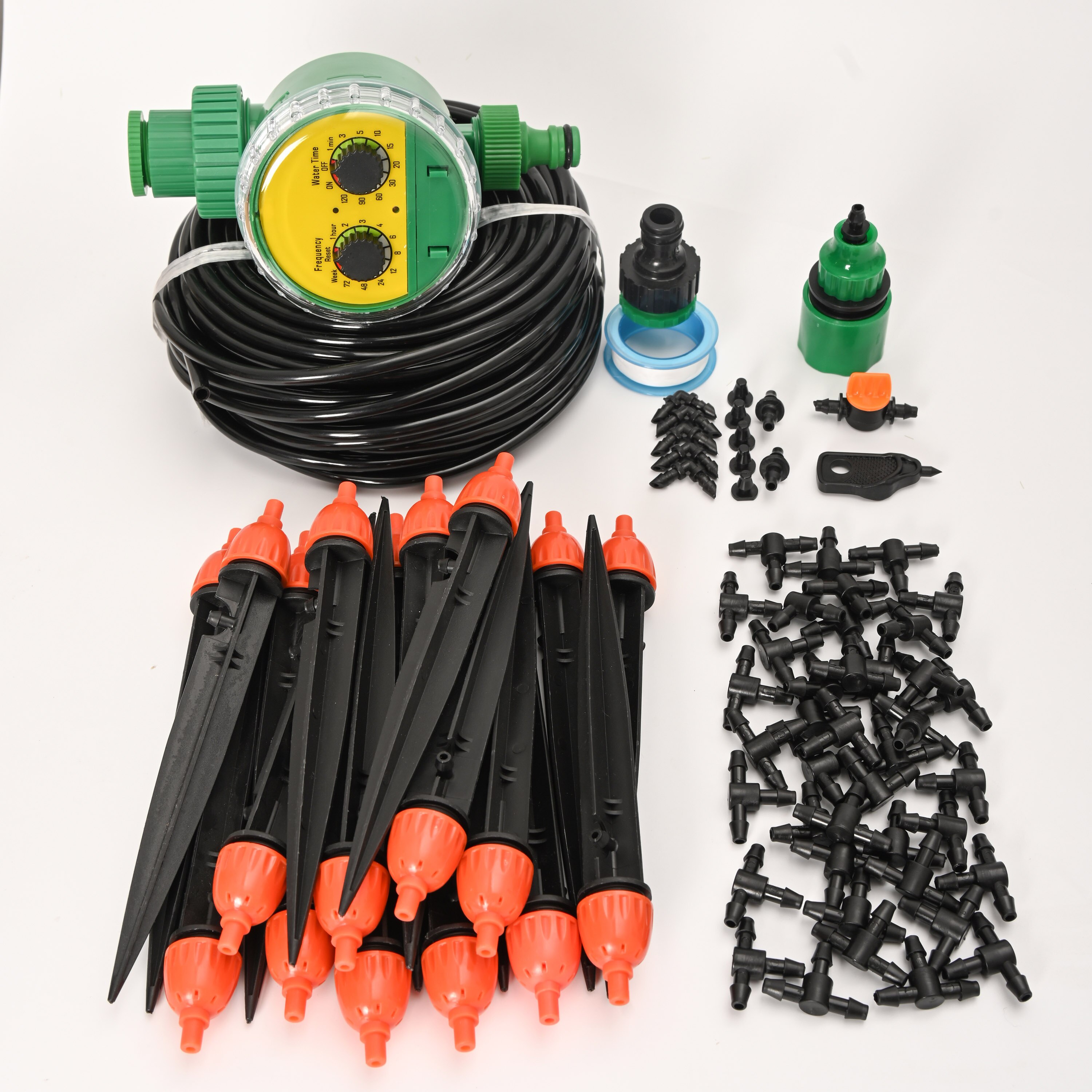 4/7Mm 25M Hose Garden Watering System Water Plant Automatic Misting System Watering Set Drip Irrigation System