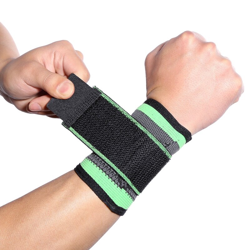 1pcs Nylon Verstelbare Sport Pols Brace Wrap Ademend Hand Pols Bandage Ondersteuning Fitness Gym Strap Polsband