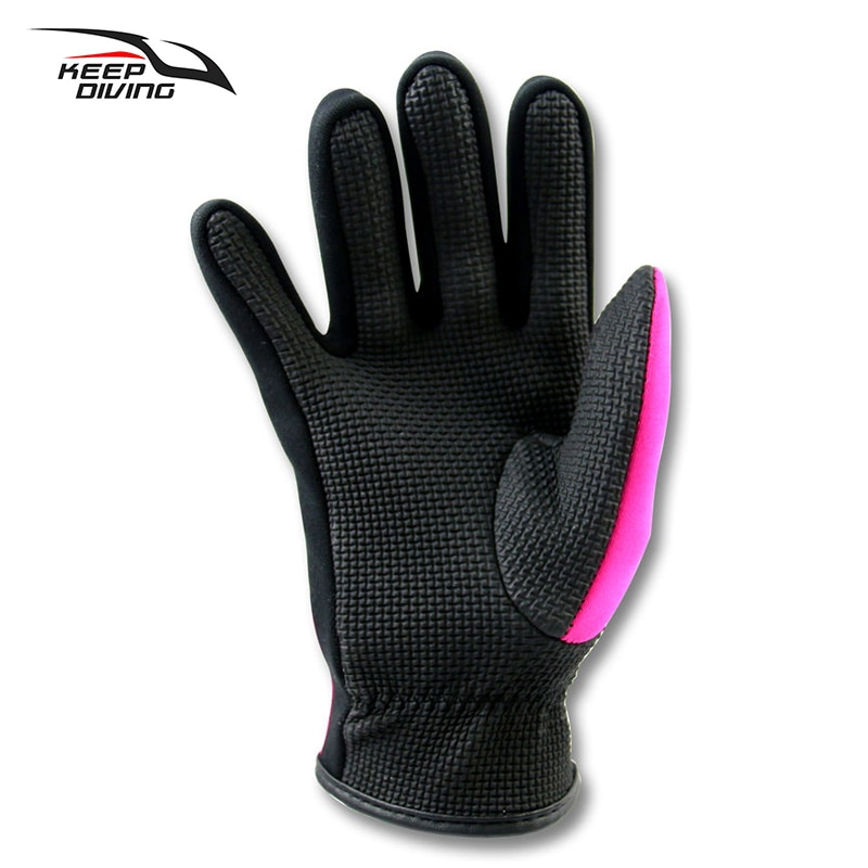 Guantes de esnórquel de neopreno para hombre y mujer, 2MM, antideslizantes, protegen las medusas, cálidos, para invierno, esquí, buceo, equipo necesario