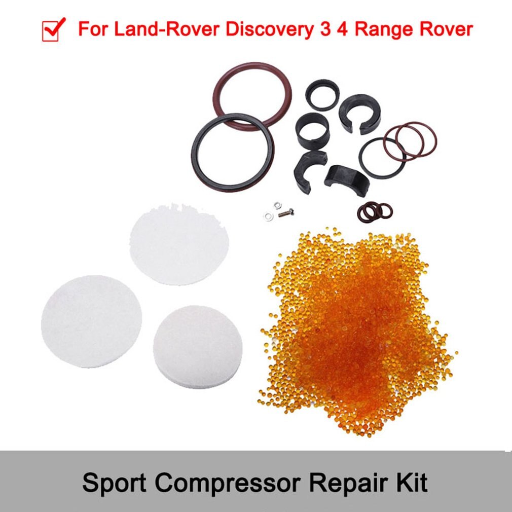 Kit de reparación de compresor de coche, Kit de reparación de compresor de suspensión neumática para Discovery 3/4 Range Rover Sport SI-AT16006