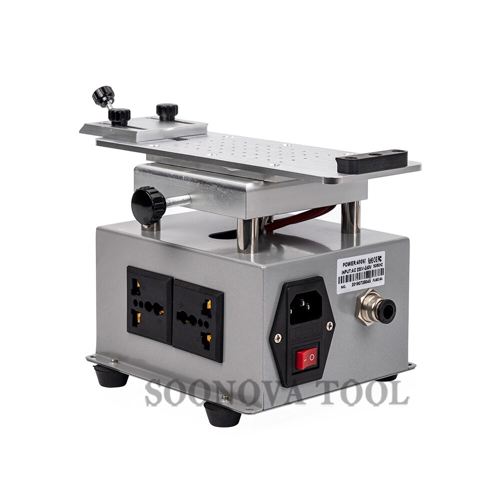 UYUE Screen Heat Separator Machine For iPhone Samsung LCD Glass Touch Screen Frame Bezel Dismantle Machine Need External Pump