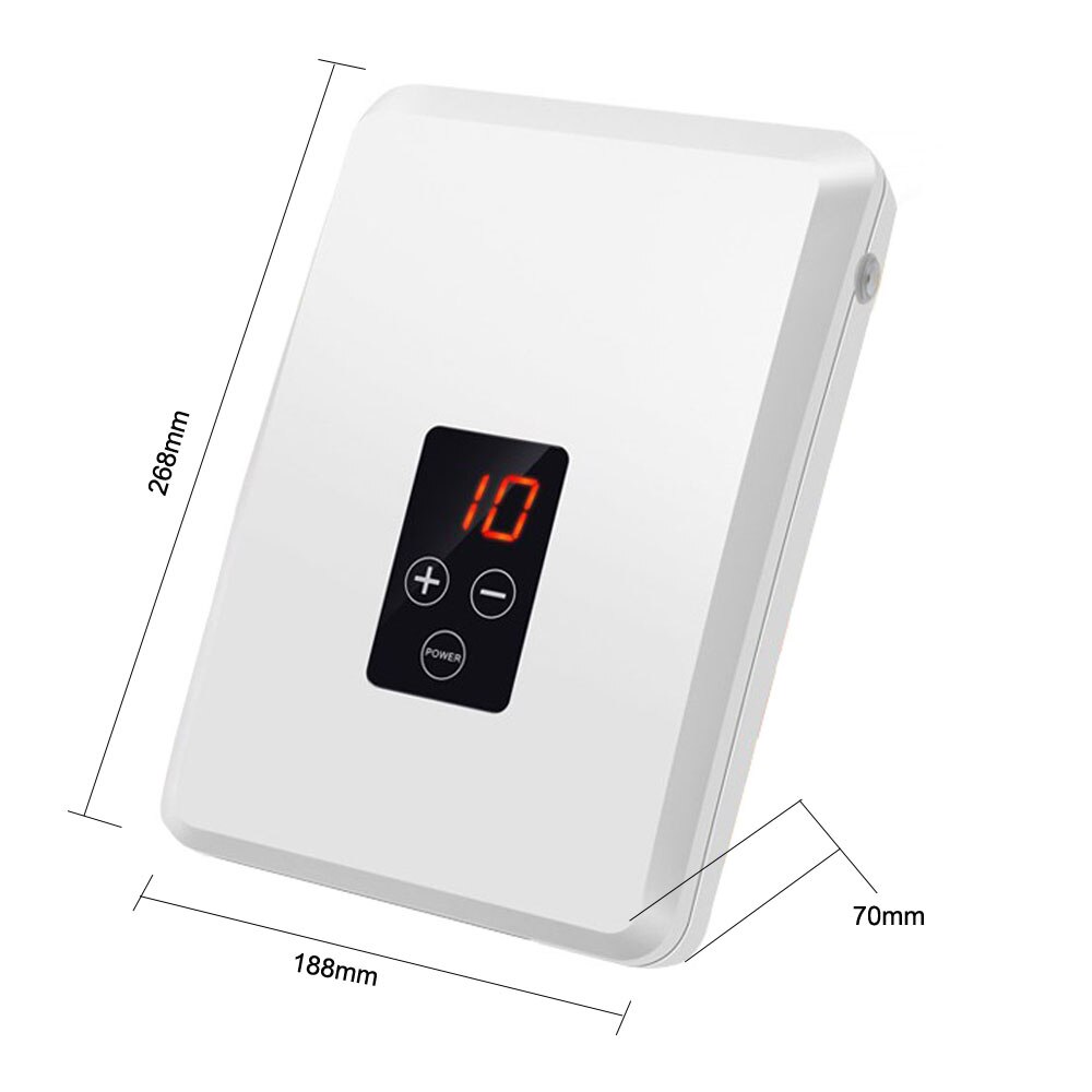 Alanchi generador de ozono 220V 600mg purificador de aire ozonizador temporizador de rueda aceite vegetal carne fresca purificar aire y agua ozono enchufe de la UE