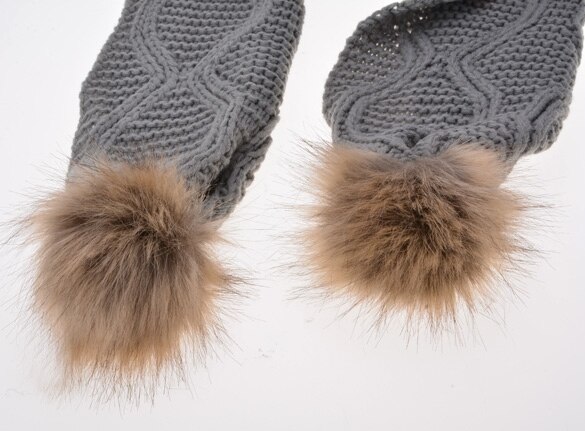 Höst vinter kvinna varma halsdukar diamantform ull stickade mössor virkade skullies gorros kvinna hattar två delar mössa + halsduk /set