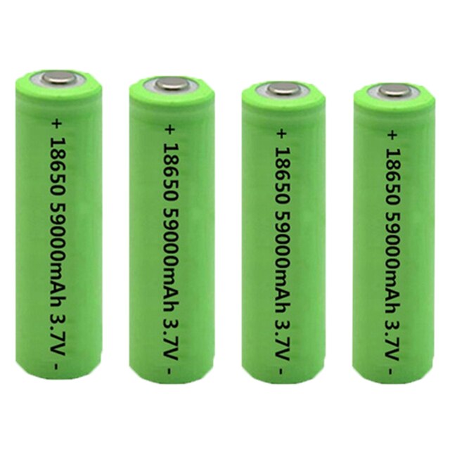 80000 MAh Mini Outdoor Portable Power Bank Digital Display for Xiaomi IPhone Samsung Fast Charging External Battery: 4PCS Battery