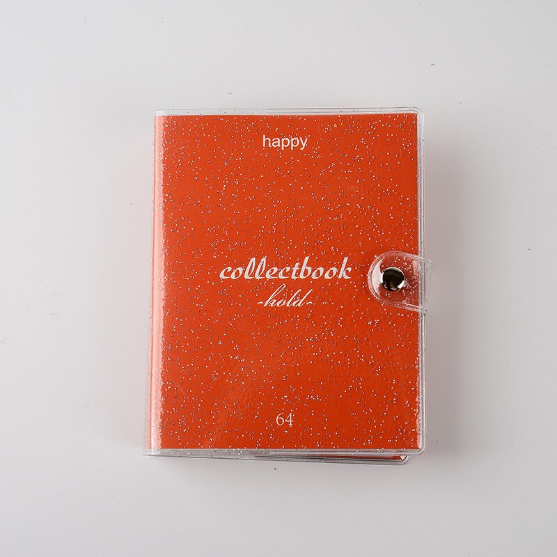 EZONE – Album Photo 3 pouces, Mini classeur de cartes de visite en PP, livre de Collection, Collection de timbres, livret: 4