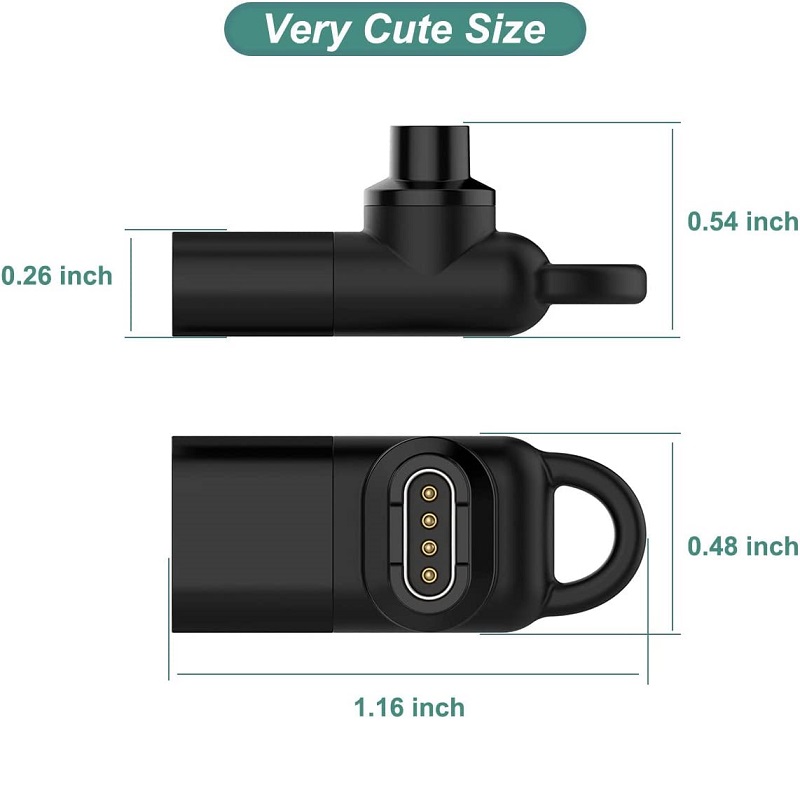  Oplader Adapter voor Garmin Forerunner 165 265 965 945 245 45 955 255 s 55 158 Venu 3 SQ2 Vivoactive 5/4 Type C Oplaadadapter