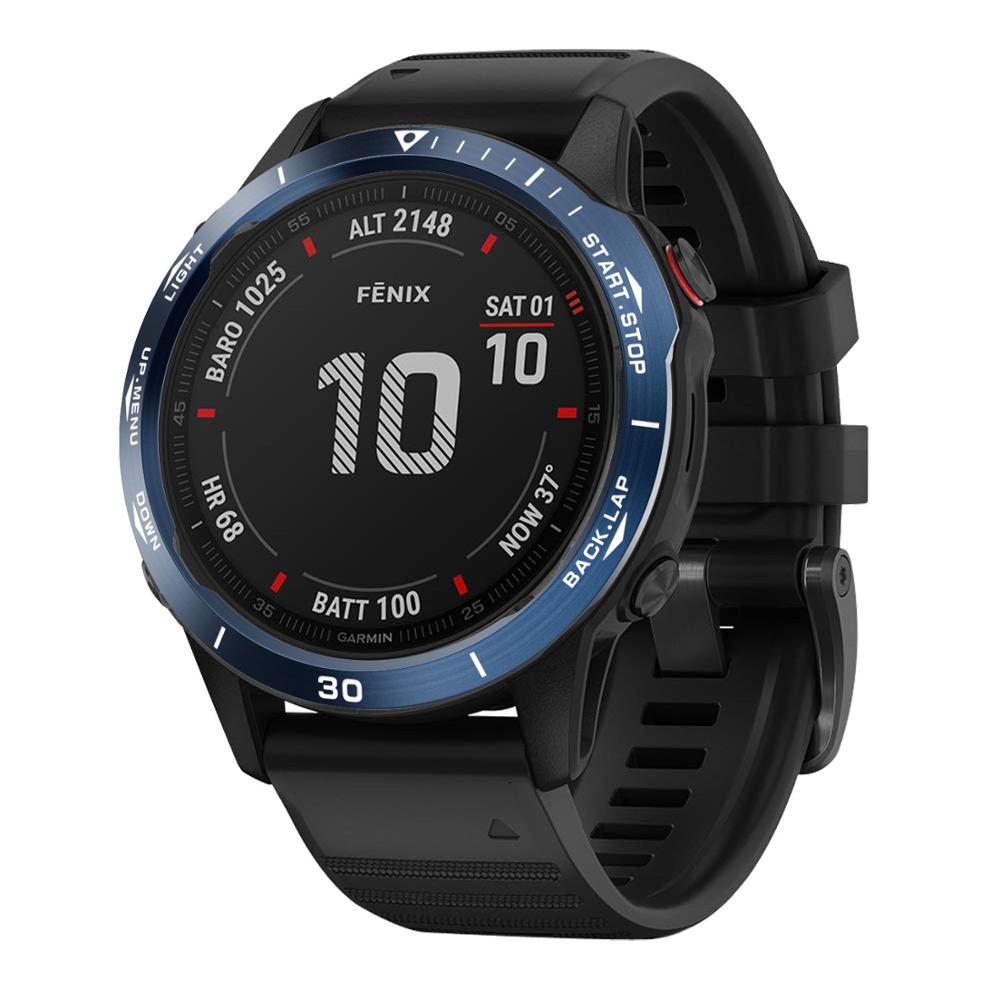 For Garmin fenix 6 Case For fenix 6 Pro sport style Bezel Ring Styling Case Adhesive Cover Protection Bezels