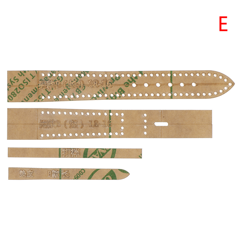 Akrylowy pasek robić zegarka szablon szablon przezroczysty DIY skórzane narzędzie rzemieślnicze strona główna DIY dostarcza 5 stylów: E