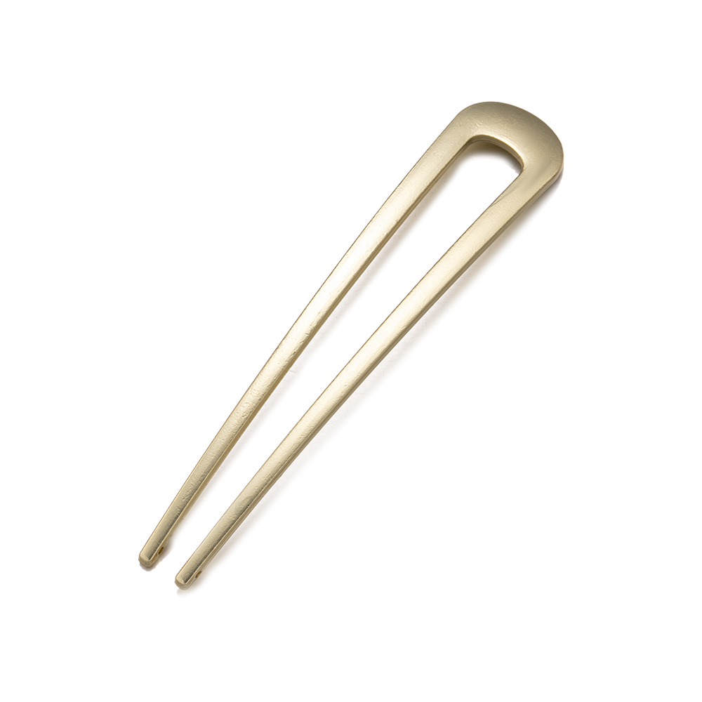 1Pcs 10cm Metal U Shaped Hairpin Hair Stick Pins For Women Girls Hairstyles Holder Simple Jewellery Accessories Supplies Crafts: Blue