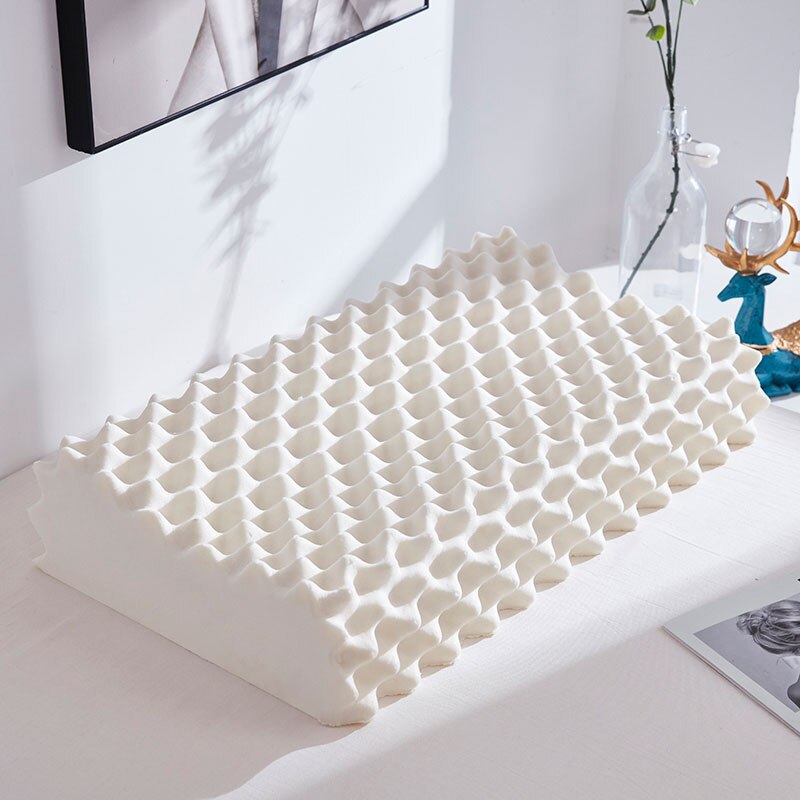 Orthopedi poduszka lateksowa masaż czysty naturalny tajlandia szyi poduszki robić spania chroń kręgi opieka zdrowotna poduszka ortopedyczna Audlt