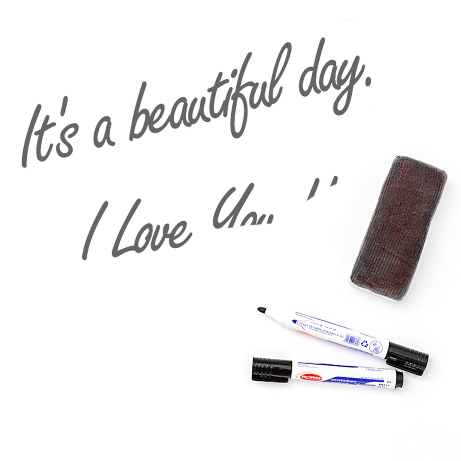 4pcs/set Whiteboard Pen Set Erasable Marker Pen for White Board Glass Kids Drawing Office Meeting School Teacher