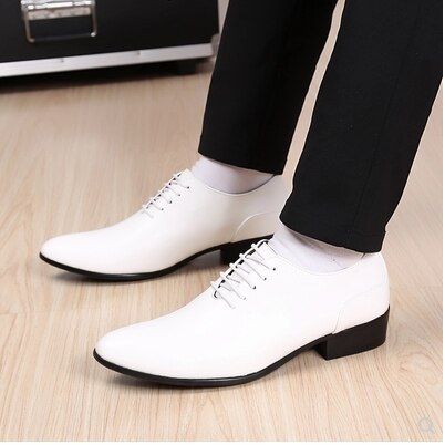 Mazefeng nouvelles chaussures Oxford italiennes pour hommes de luxe hommes en cuir verni chaussures de mariage hommes bout pointu chaussures habillées Derbies classiques