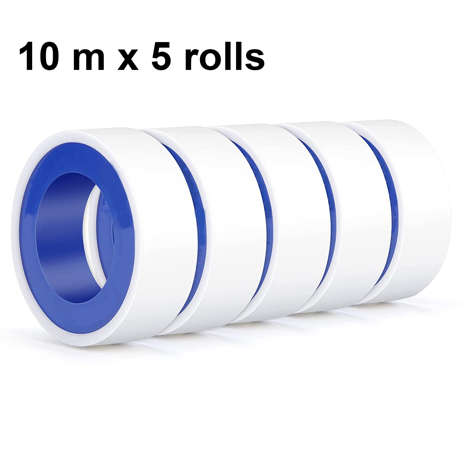 1/5/10/30 rotolo PTFE nastro per tubi dell'acqua nastro senza olio nastro sigillante accessori nastro sigillante a vite miglioramento della casa utilità idraulico: Traslucido