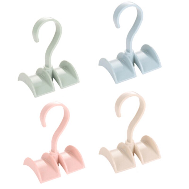 Garderobekast opbergtas opbergrek plastic hanger multifunctionele stropdassenrek spijkervrije tassenhaak