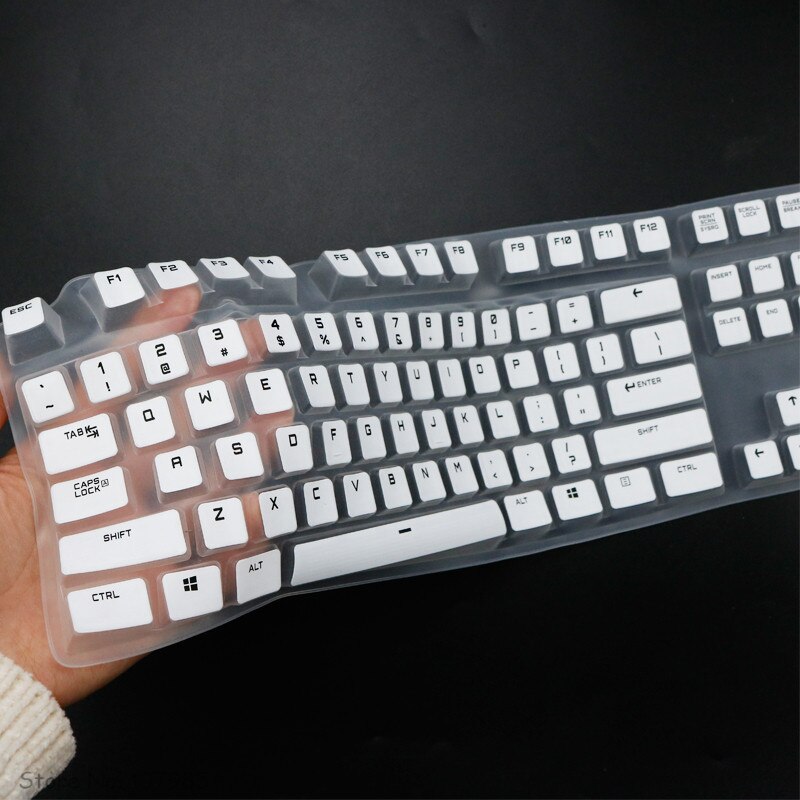 Voor Logitech G610 G810 G512 G613 G213 G413 K840 Backlit Spel Mechanische Toetsenbord Protector Knop Stofkap Huid Beschermende