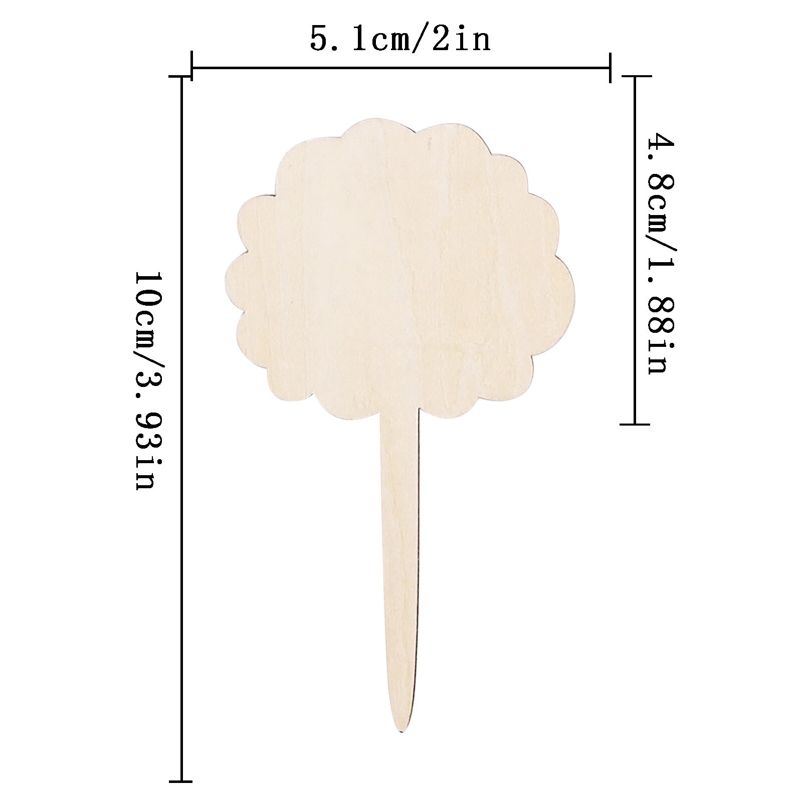 Letreros con etiquetas para plantas, etiquetas creativas de madera para jardinería, tipo T, decoración creativa de flores para jardín y guardería, bandeja para semillas, 10 Uds.: B