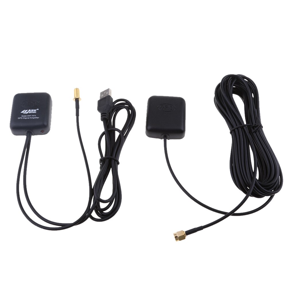 Amplificateur de Signal GPS récepteur et transmetteur | Antenne GPS, connecteur USB, amplificateur de Signal GPS pour système de Navigation, téléphone de navigateur