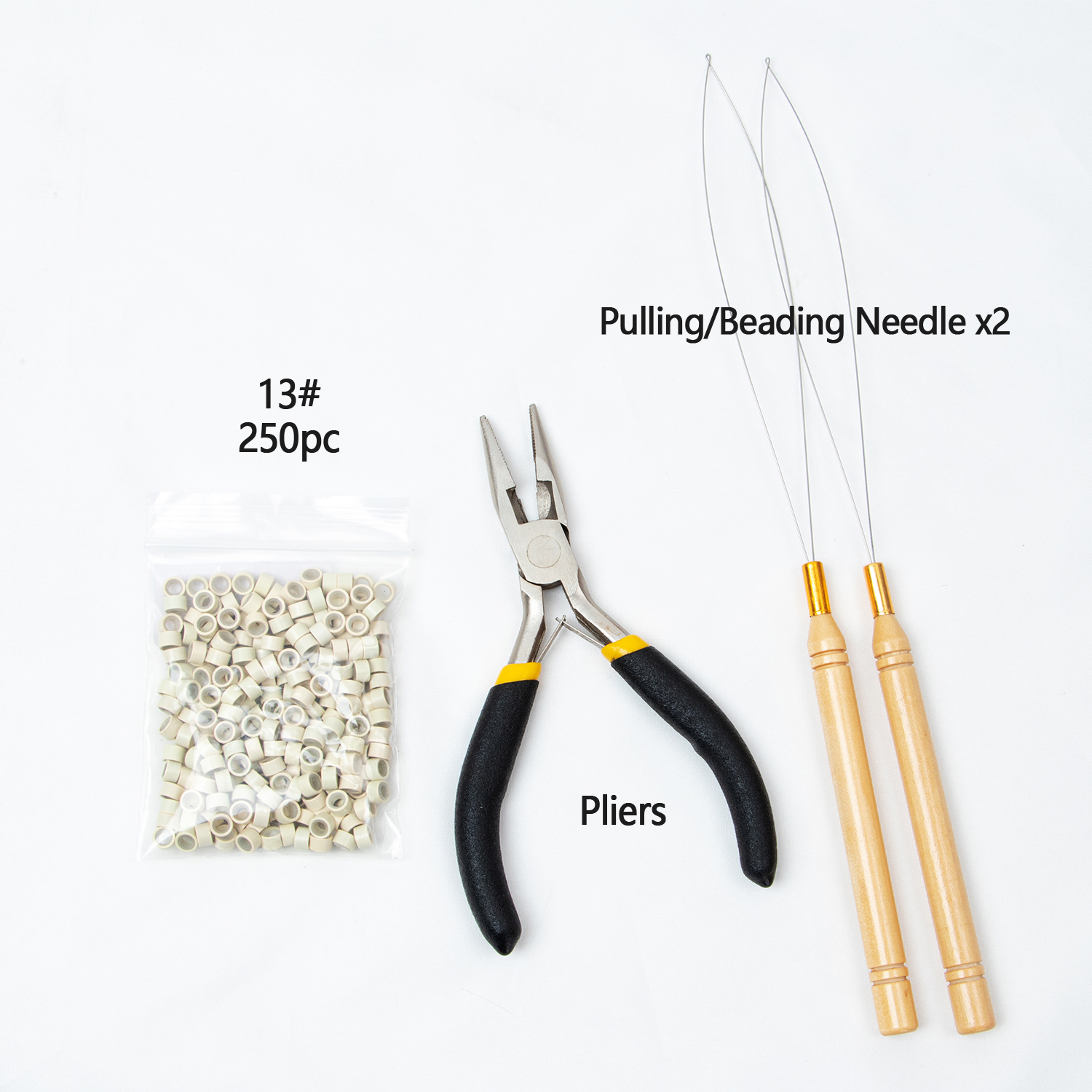 Microlink haarverlenging Metaal Stalen Tang I-tip haarverlenging micro nano ring haarringen Haartang microlink hair extensions: RED