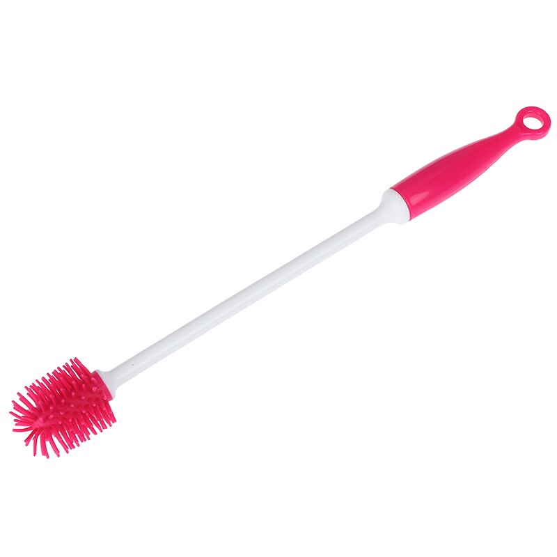 Brosse en Silicone pour biberons, outil de nettoyage à récurer, nettoyant de cuisine pour biberons, 1 pièce