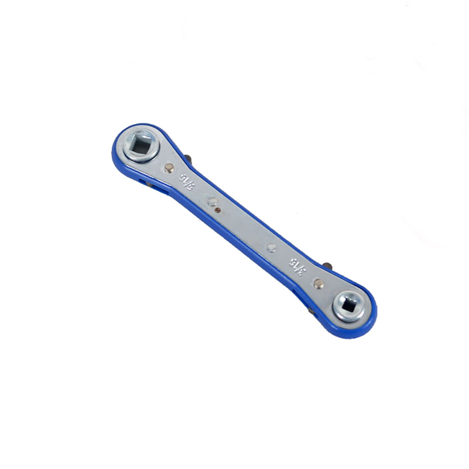 1pc llave de carraca de doble extremo herramienta de mantenimiento de refrigeración de aire acondicionado herramienta de llave de válvula de cierre CT-122, CT-123