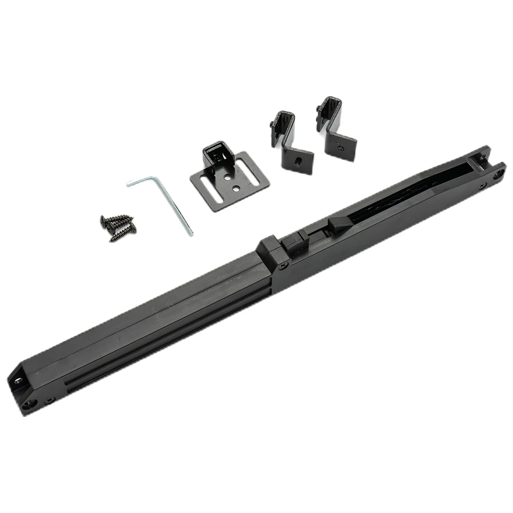 2pc Barn Door Soft Close Mechanism Spring Buffer Slide Damper Adjustable Door Stops Furniture Hardware Remission Accessories