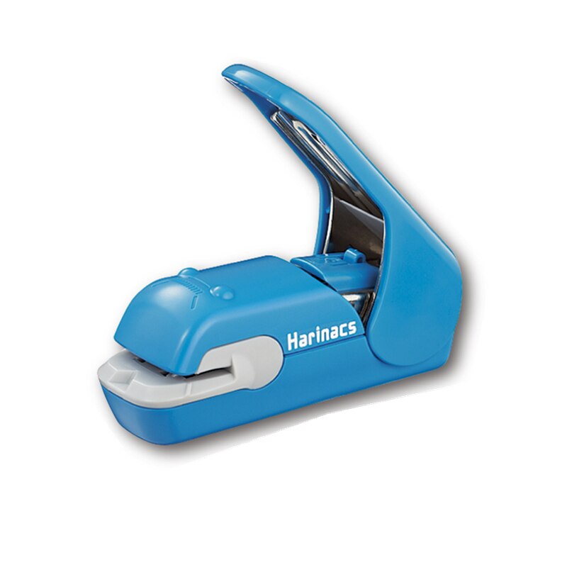 Japan KOKUYO Mini Staple-Free Stapler SLN-MPH105 Mini Stapler 5 Sheets Safe Office Stapler 1PCS: Blue