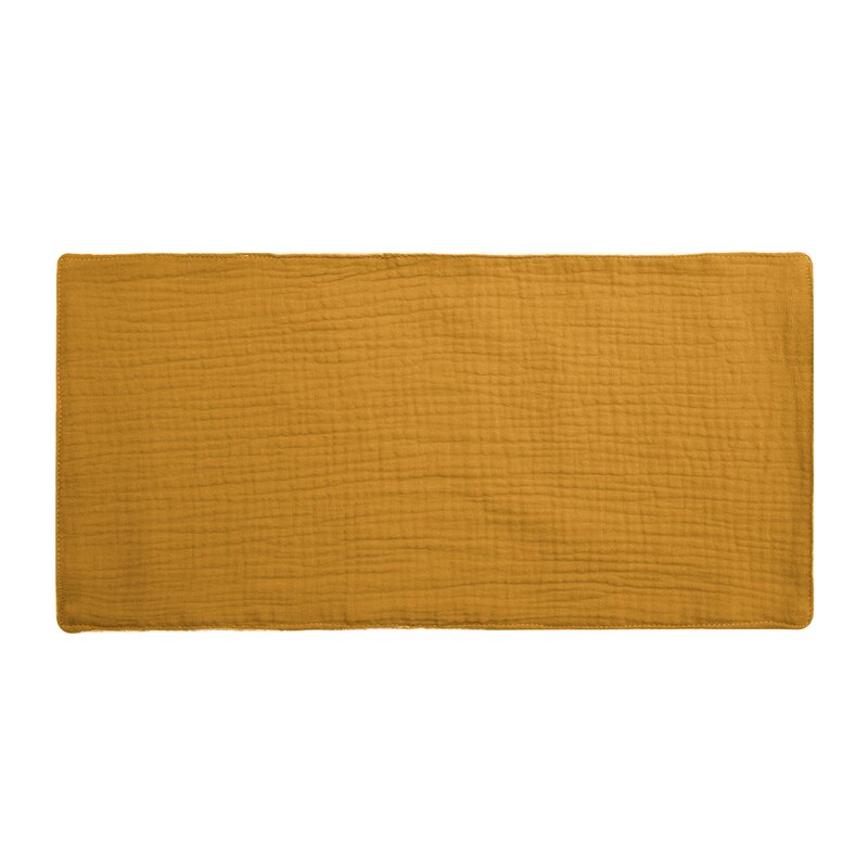 Mordedura de 3 uds. De toalla para bebé, Toalla de baño para bebé, pañuelo de algodón para eructar, gasa suave absorbente, paño de lavado para jardín de infantes: Yellow 1PCS