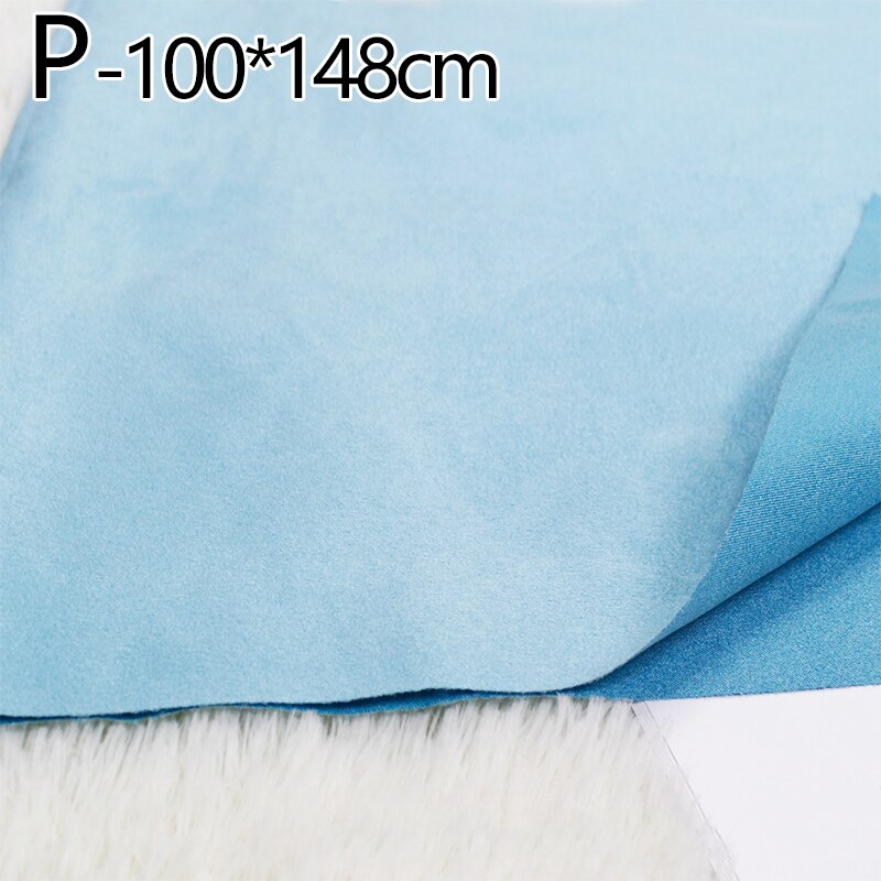 Tissu en Faux cuir suédé synthétique imperméable, 100x148cm, pour vêtement, bricolage, matériel de couture: 16