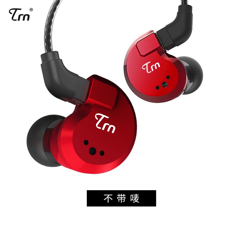 AK TRN V80 2BA+2DD Hybrid Metal In Ear Earphone IEM HIFI DJ Monitor Running Sport Earphone Earplug Headset Headplug Im2/IM1 X6