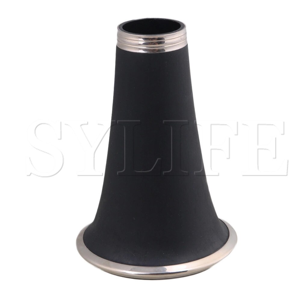 Black Clarinet Bell ABS Material Clarinet Accessory Woodwind Bb Trumpet