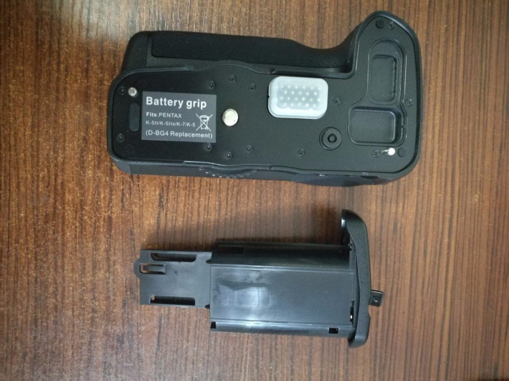 Vertical Battery Grip D-BG4 for one D-LI90 battery or six AA batteries For Pentax K5/K7 K-7 K7 K-5 Camera