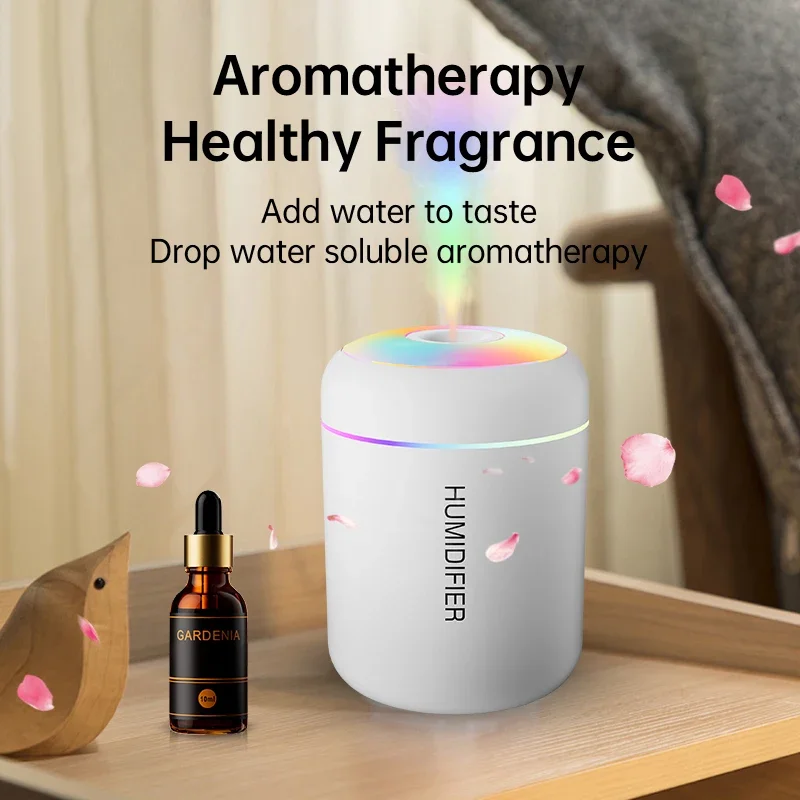 Auto Mini Luchtbevochtiger 180ML USB Elektrische Geurverspreider Essentiële Olie Luchtreiniger Aromatherapie Mist Maker Verlichting Voor Thuis Slaapkamer