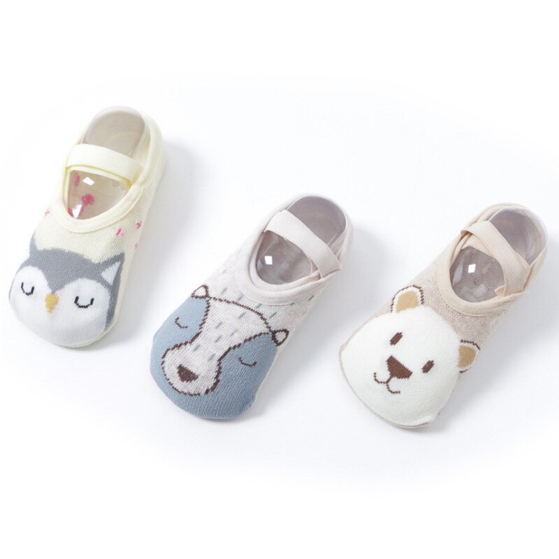 Molixinyu Baby Vloer Schoenen Voor Meisjes En Jongens Mode Warm Anti-Slip Kinderen Vloer Sokken Leuke Dieren Cartoon Katoen baby Sokken