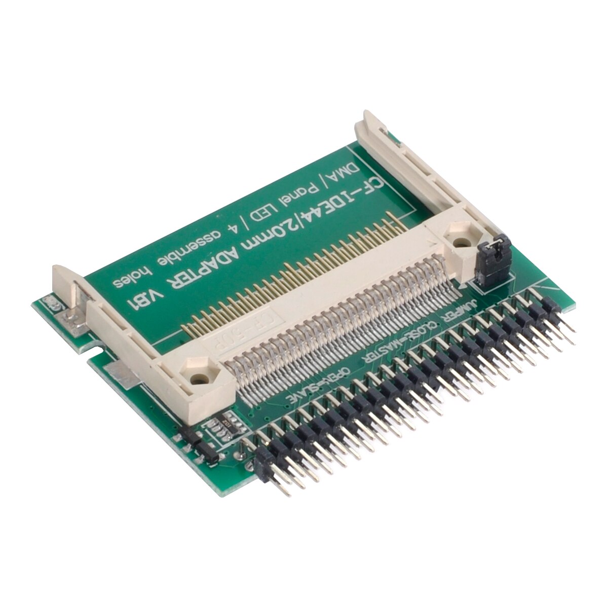 Cablecc Cf Compact Flash Merory Card Laptop 2.5 "44 Pins Male Ide Harde Schijf Hdd Ssd Adapter