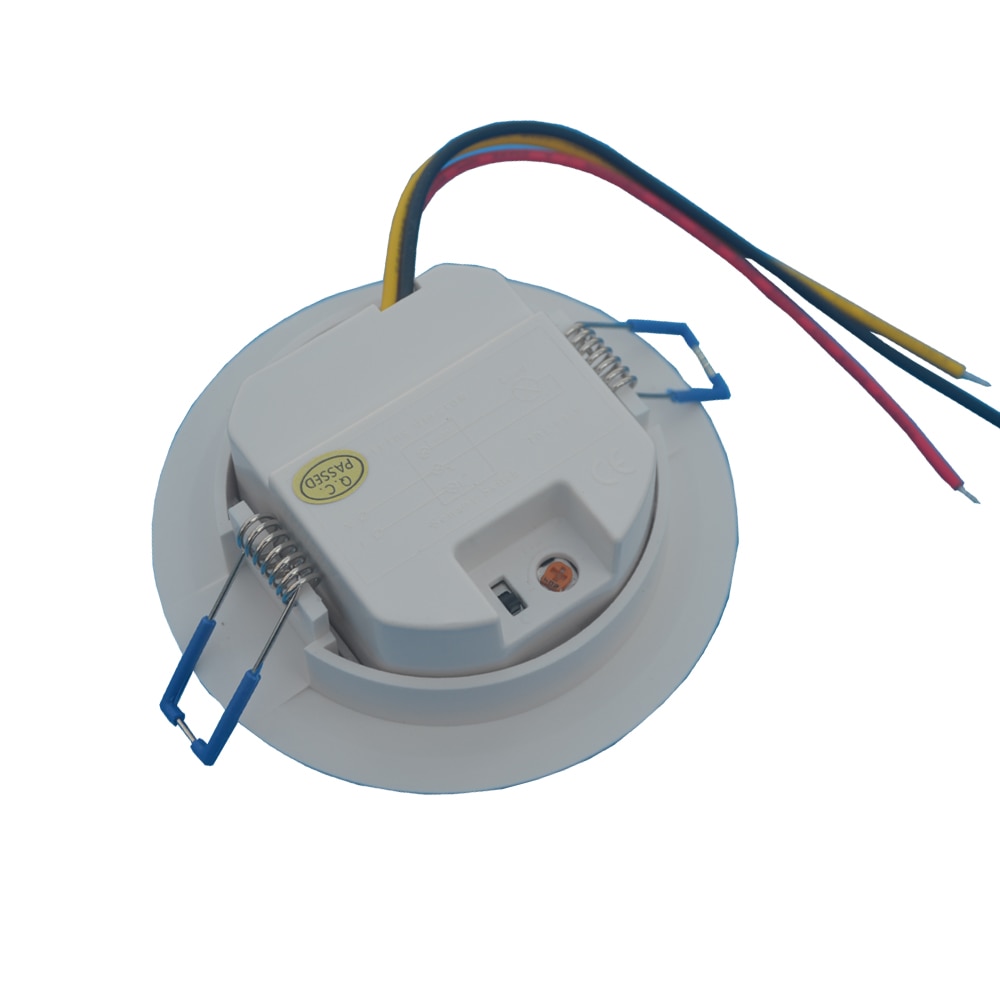 220V 110v Recessed PIR Ceiling Occupancy Motion Sensor Detector Light Switch