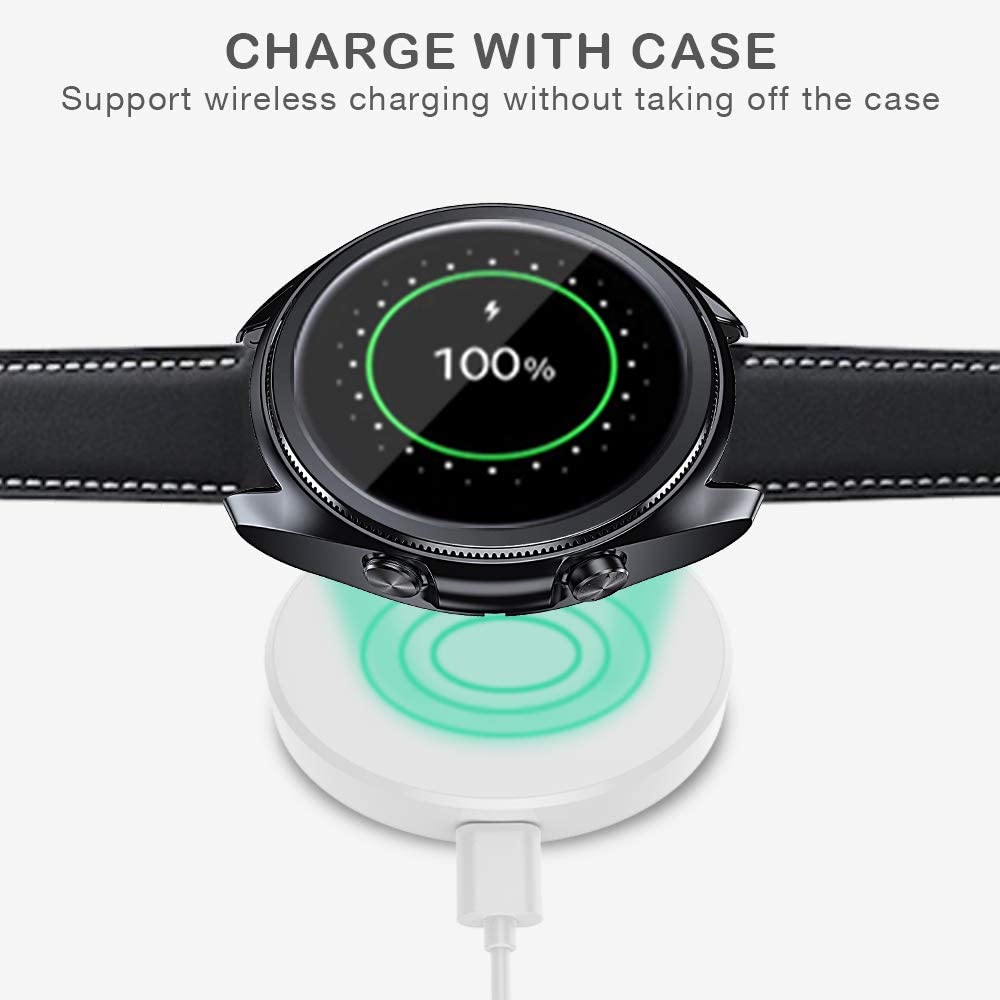 Voor galaxy watch 3 45mm hoesje zachte tpu beschermer schokbestendige hoes voor samsung galaxy watch 3 41mm hoesje bumper watch 3 hoesjes shell