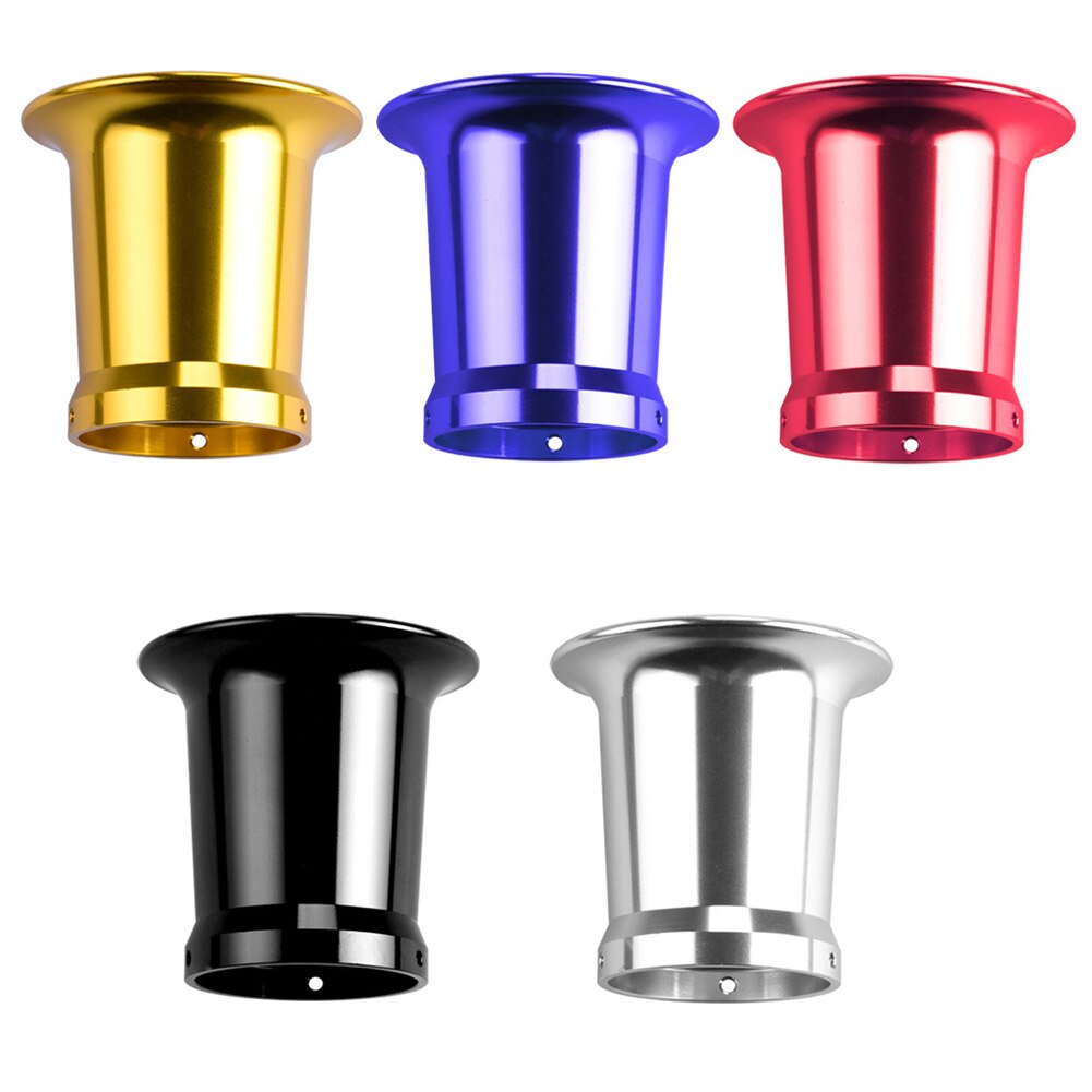 50mm Aluminum Alloy Velocity Stack for PWK PE VM 21mm 24mm 26mm 28mm 30mm Carb Air Filter Trumpet Velocity Stack Funnel Fit