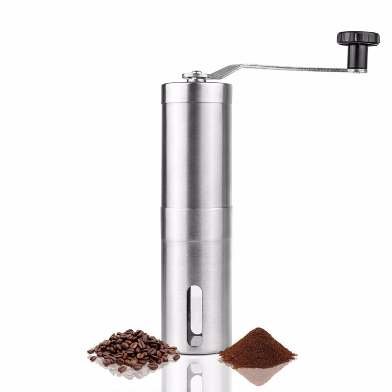 Handmatige Koffiemolen Maker Keramiek Core 304 Rvs Hand Burr Mill Grinder Keramische Maïs Koffie Slijpmachine