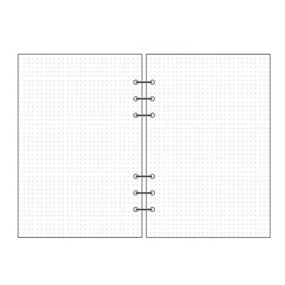 Monthly To-Do List Refill Paper - Spiral Binder Loose Leaf Inner Pages for Daily Planner Notebook: Mixed Color