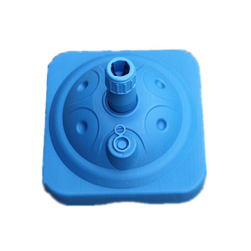 Outdoor Garden Beach Umbrella Stand Plastic Parasol Base Patio Furnit 32mm Rod: Blue