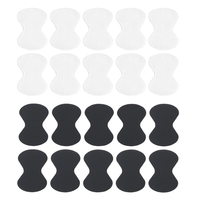 10 Pack Guitar Picks Grips Help You Hold Guitar Picks Tightly Black /Clear Silicone Guitar Pick Holder Self Adhesive