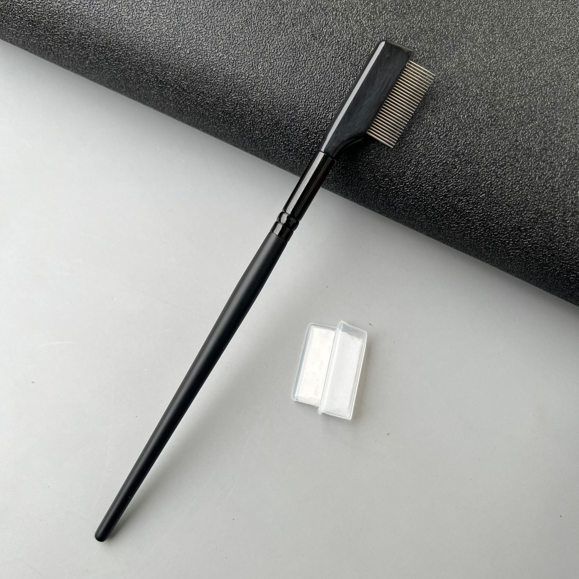 Wimpernkamm, Wimpernbürste, Separator, Lockenwickler, Make-up, Mascara-Applikator, dichte Zahnung, Stahlnadel, Pflegebürsten, Metallzähne: Default Title