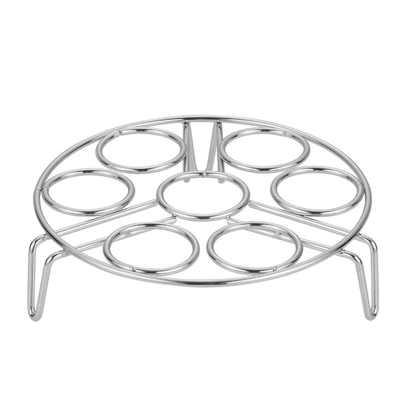 Steel Boiled Raw Egg Open Hotel Kitchen Tools Stainless Steel Egg Scissors Egg Topper Cutter Shell Opener Stainless: Egg rack