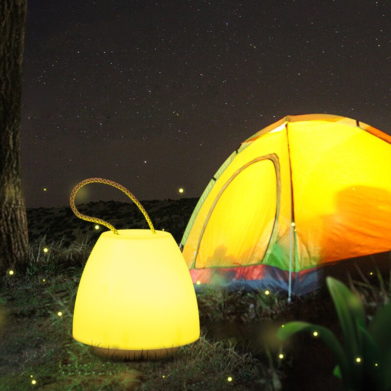 Draagbare Led Camping Tent Lamp Oplaadbare Outdoor Verlichting Noodverlichting Licht Draagbare Kroonluchter