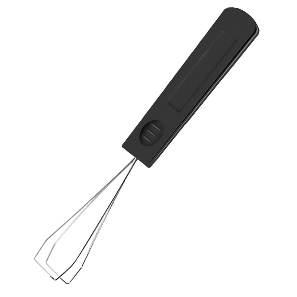 Extracteur de capuchons de touches de clavier mécanique 2 en 1, outil de nettoyage de remplacement: Type A Black
