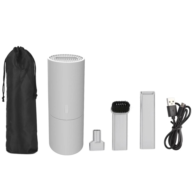 Cordless Rechargeable Vacuum Cleaner High Power Strong Suction Handheld Portable Durable Dry Wet Use Cleaning Car Home L41A