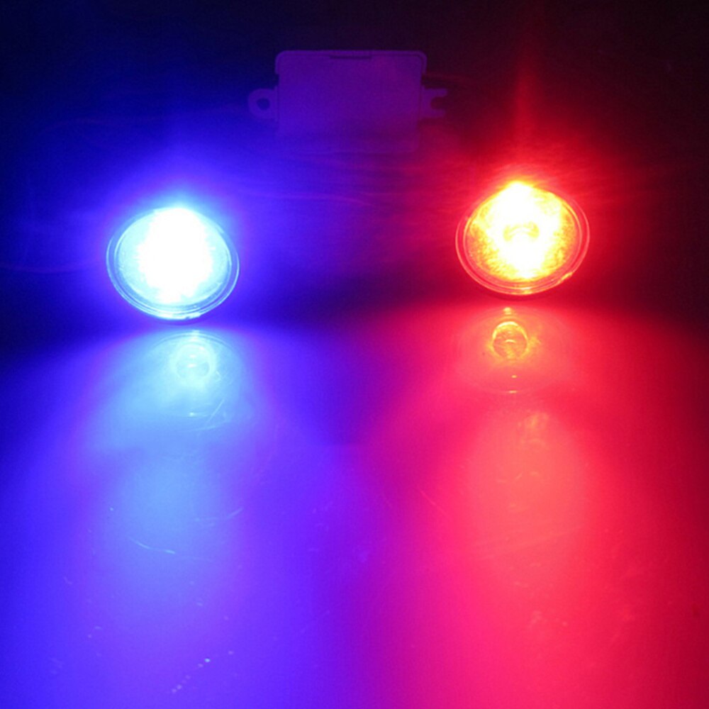 12-80V LED Taillight Brake Lights Red Blue Flashing Taillights for Motorcycle