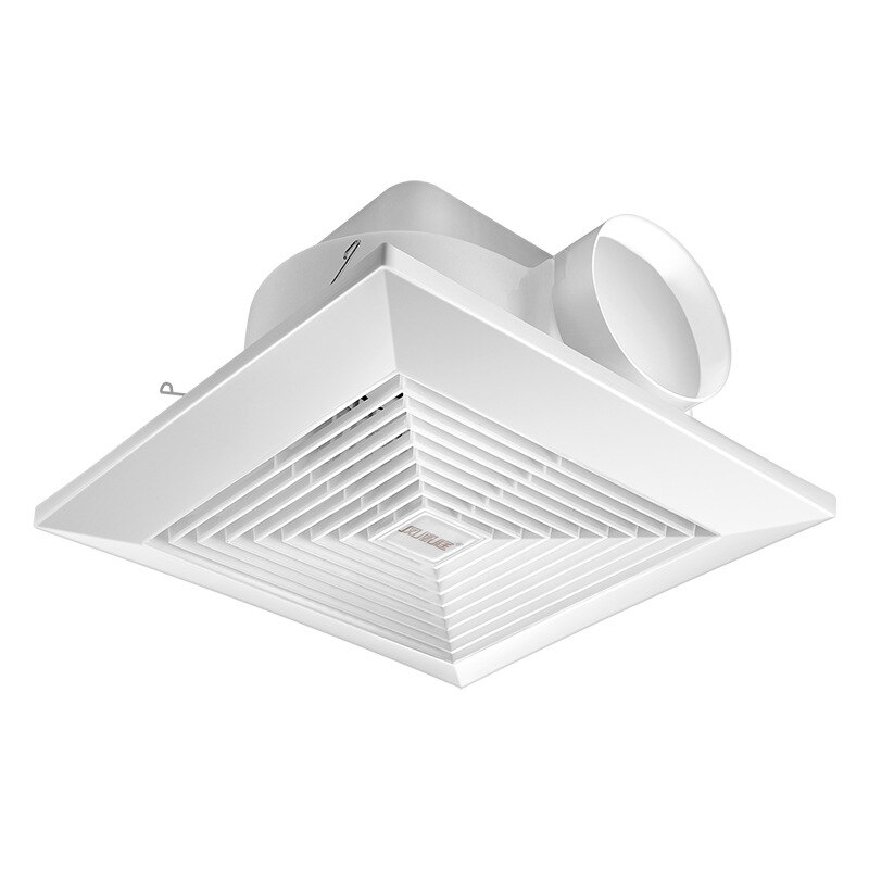 10 inch exhaust fan household bathroom kitchen bedroom toilet low noise ventilation fan hotel wall mute exhaust pipe exhaust fan