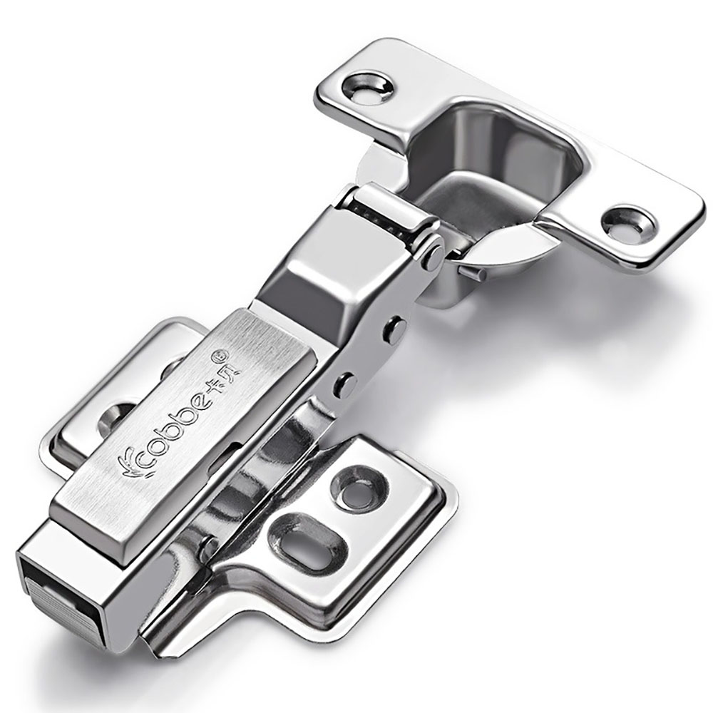 Bisagra de armario para muebles, puerta de acero en rollo frío, bisagras hidráulicas, amortiguador, Cierre Suave para herrajes para muebles de cocina, 1 ud.